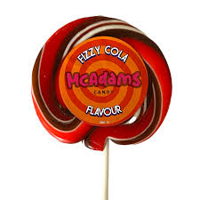 Swirly Lollipops - Fizzy Cola