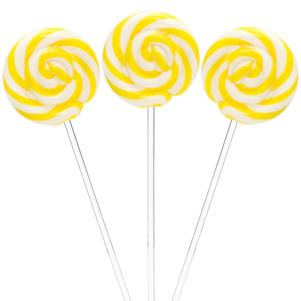 Swirly Lollipops - Lemonade