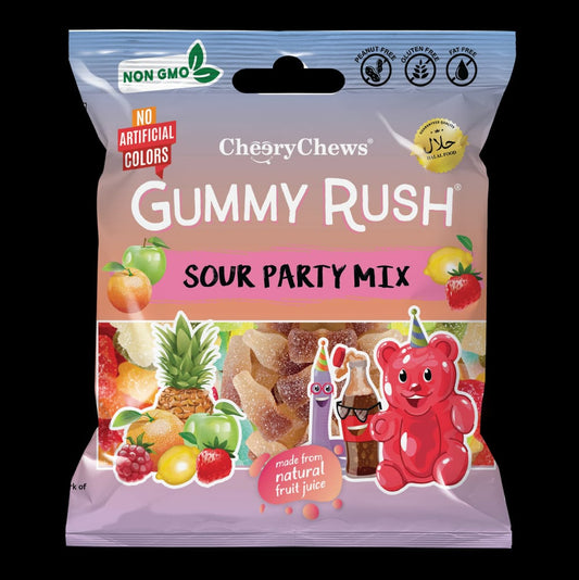 Gummy Rush - Sour Party Mix (90g)