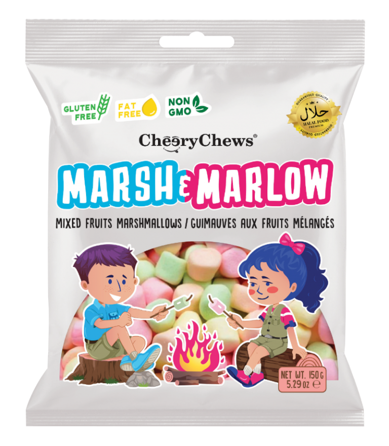 MIXED FRUITS MARSHMALLOWS mini (150g)