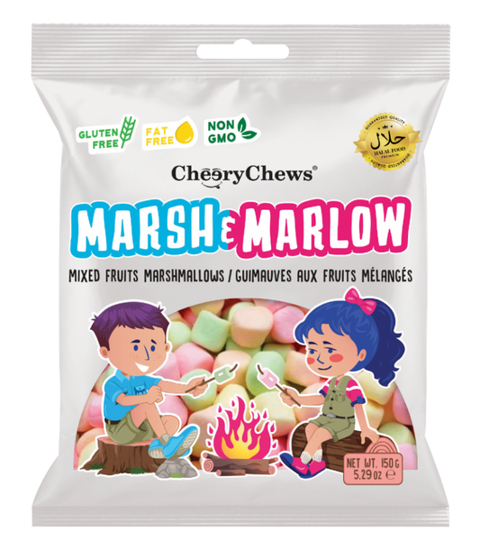 MIXED FRUITS MARSHMALLOWS mini (150g)